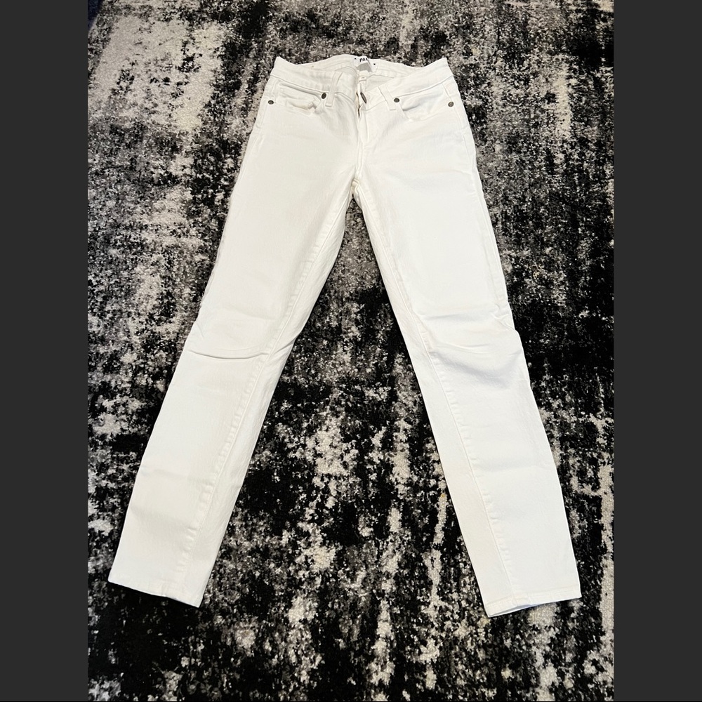 Paige Verdugo Size 26 Ankle White Denim